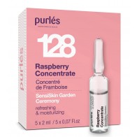 Purles 128 SensiSkin Garden Ceremony Raspberry Concentrate -Radiant & Hydrated Skin 5x2ml