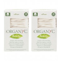 2 x Organyc 100% Organic Biodegradable Cotton Buds 