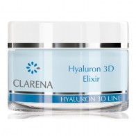 Clarena Hyaluron 3D Ultra Hydrating Anti Wrinkle Elixir 3 Types of Hyaluronic Acid