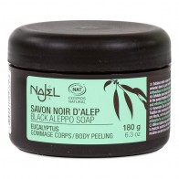 Najel Aleppo Black Soap Eucalyptus Body Peeling