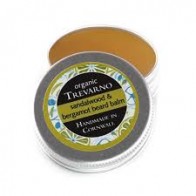 Organic Trevarno Sandalwood & Bergamot Beard Balm Tin 30g