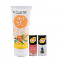 Benecos Hand & Nail Cream with Nail Polish Set