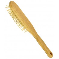 Forsters Hairbrush Round Wooden Pins Beech Wood Oval