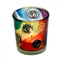 Chakras Tea Light Candle Holders 