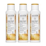 3 x Lavera Hair Deep Care & Repair 2in1 Shampoo