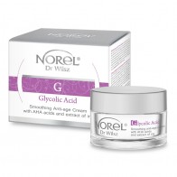 Norel Glycolic Acid Smoothing Anti-Age Cream AHA Acids & Extract Of Iris 50ml