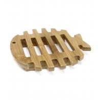 Hemu Wooden Soap Dish Fish Shaped
