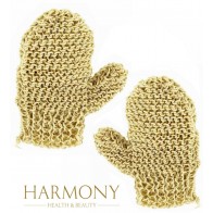 2 x Forster's Natural Sisal & Aloe Massage Glove with thumb