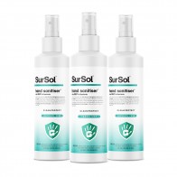3 x SurSol Hand Sanitiser 250ml