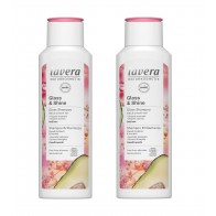 2 x Lavera Gloss & Shine Shampoo 
