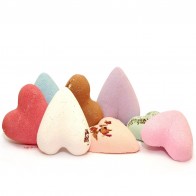 Heart Shaped Bath Bombs