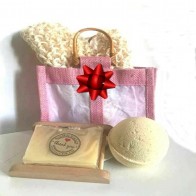 Bath Time Bag Gift Set