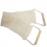 Natural Jute Back Scrub with Handles