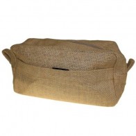 Natural Jute Makeup Pouch & Travel Bag 