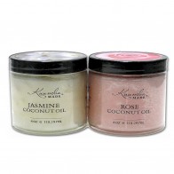 Kuumba Made Jasmine & Rose Coconut Oil Duo Set 