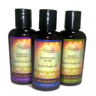 Kuumba Made Organic Trio Bath & Body Oil Travel Set