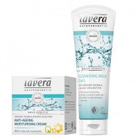 2 x Lavera Basis Sensitive Cleanse & Moisturise Set