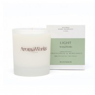 Aromaworks Light Range Lemongrass & Bergamot Candle 30cl