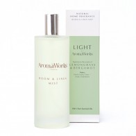 Aromaworks Light Range Lemongrass & Bergamot Room Mist 100ml