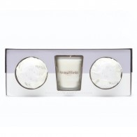 Aromaworks Light Range Petitgrain & Lavender Candle Mini AromaBomb Gift Set