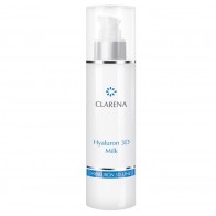 Clarena Hyaluron 3D Ultra Moisturising Cleansing Milk Make Up Removal 200ml