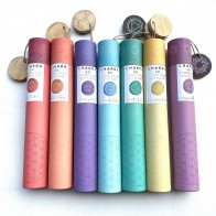 7 Chakra Fragrance Incense & Holders Gift Set 