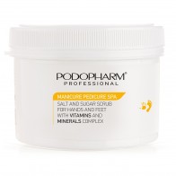 Podopharm Professional Hands & Feet Salt Sugar Scrub Vitamins & Minerals 600g