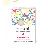 Organii Wild Rose Soap Bar 100g
