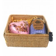 Lavender & Rose Petals Bath Gift Set