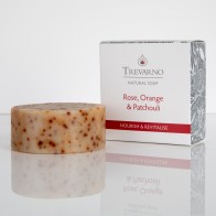 Trevarno Rose Orange & Patchouli Soap 75g
