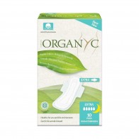 Organyc Organic Extra & Overnight Pads 10 X Pack