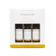 Aromaworks Serenity Wellbeing Lemongrass & Geranium Oils Trio