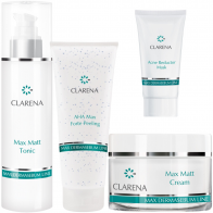 Set Clarena Max Dermasebum Acne Oily Skin 