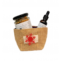 Local Honey Man Propolis Tincture & Bee Pollin Gift Set