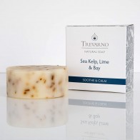 Trevarno Sea Kelp, Lime & Bay Soap 75g