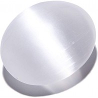 Selenite Palm Stone Energy Charged