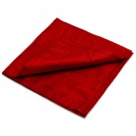 Large Red 100% Silk Reading Cloth