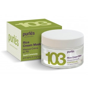Purles 103 Sushi Ceremony Rice Cream Mask Anti Ageing & Brightening 50ml