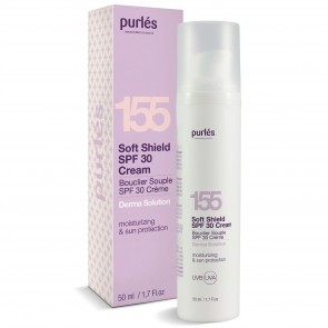 Purles 155 Derma Solution Soft Shield SPF 30 Cream High Protection & Hydrating 50ml