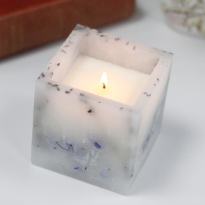 French Lavender Flowers Soy Candle