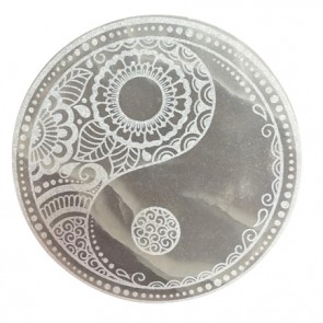 Sacred Geometry Large Charging Plate 18cm