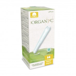 Organyc Organic Cotton Tampons with Applicator Regular