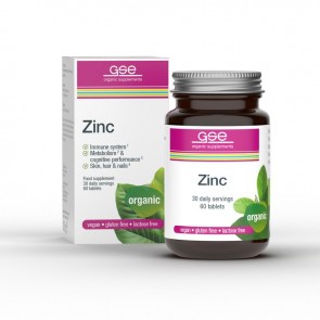 GSE Organic Zinc 60 Tablets