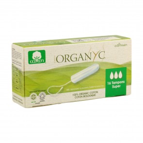 Organyc Organic Cotton Tampons Super
