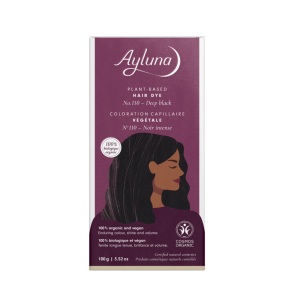 Ayluna Plant-Based Hair Dye Deep Black No 110 100g