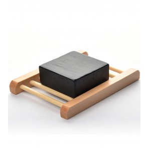 Activated Charcoal Soap & Dish Set 