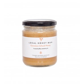 Local Honey Man Cinnamon Infuse Real Honey