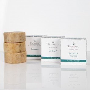Trevarno Cleanse & Protect Trio Soaps