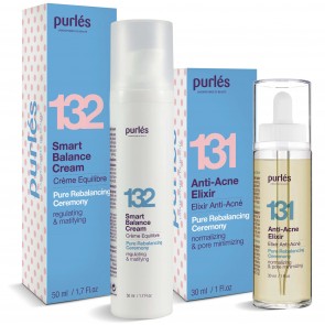 Purles 131 & 132 Pure Rebalancing Balance Cream & Serum Set