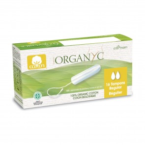 Organyc Organic Cotton Tampons Regular